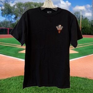SF Giants 2010 World Series embroidered men's t-shirt